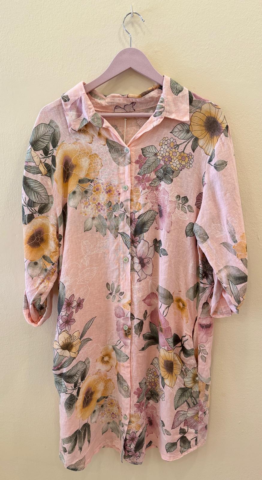 floral tunic
