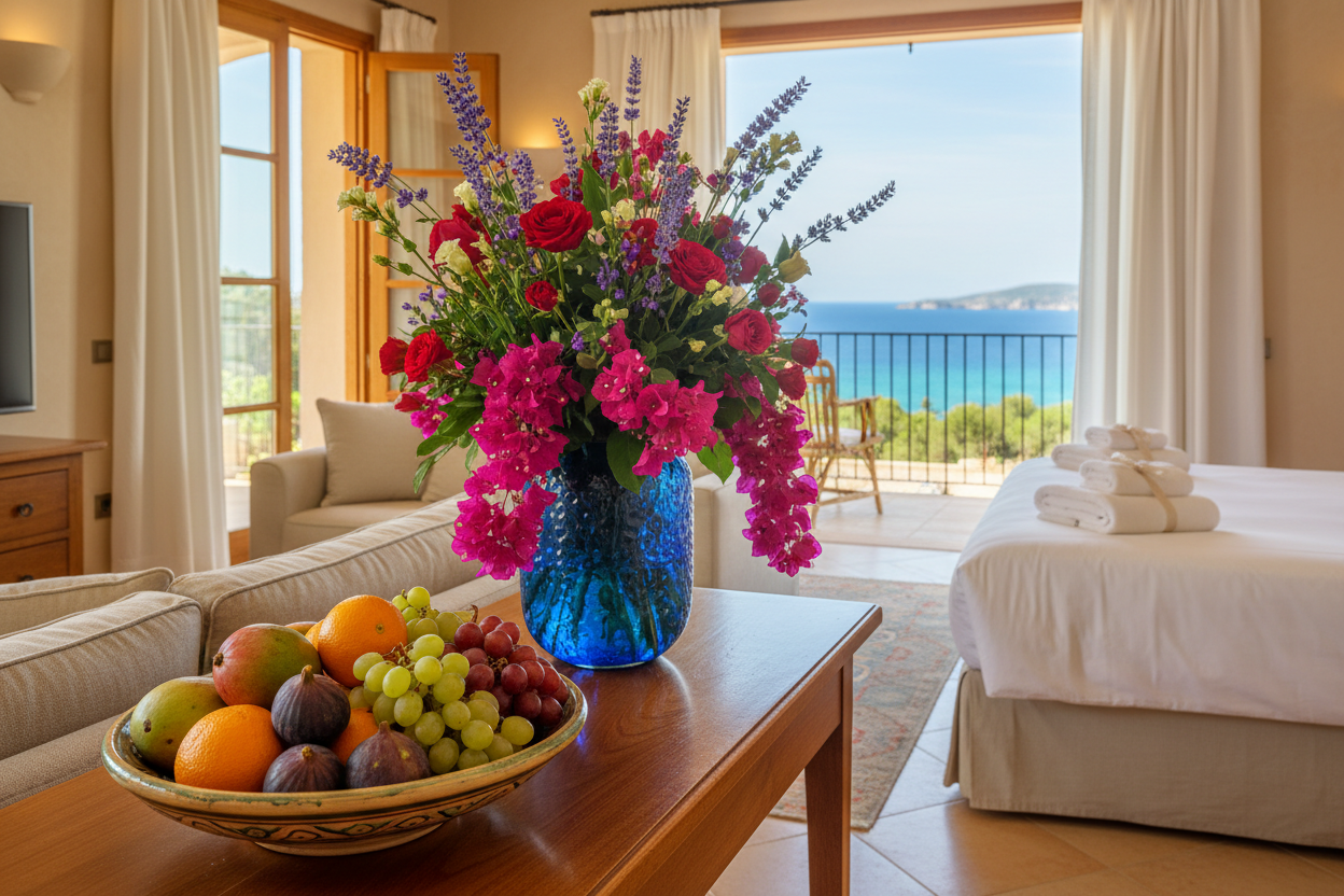 Villa Setup & Luxury Arrival Service