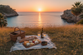 sunset picnic in mallorca